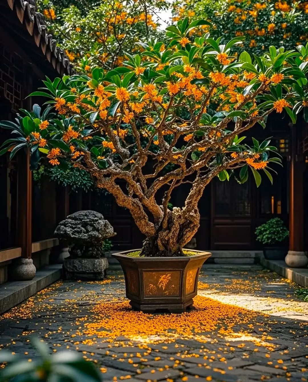 Hoa mộc hương nở vào mùa thu, là mùa thu hoạch. Vì vậy, người xưa cho rằng, loài hoa này tượng trưng cho mùa màng bội thu, tài lộc viên mãn. Mộc hương có thể mang lại may mắn cho con người, gia tăng tài lộc và giúp ích cho vận mệnh của con người. Mộc hương là cây cảnh biểu tượng của sự may mắn và thịnh vượng. Ảnh minh họa Toutiao 