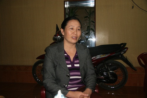 Bà Nguyễn Thị Tươi, bí thư xóm 20