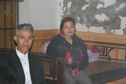 Người mẹ trẻ Hoàng Thị Thúy chưa hết bàng hoàng