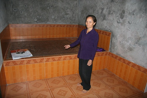 Bà Trần Thị Ren và nơi xảy ra vụ việc