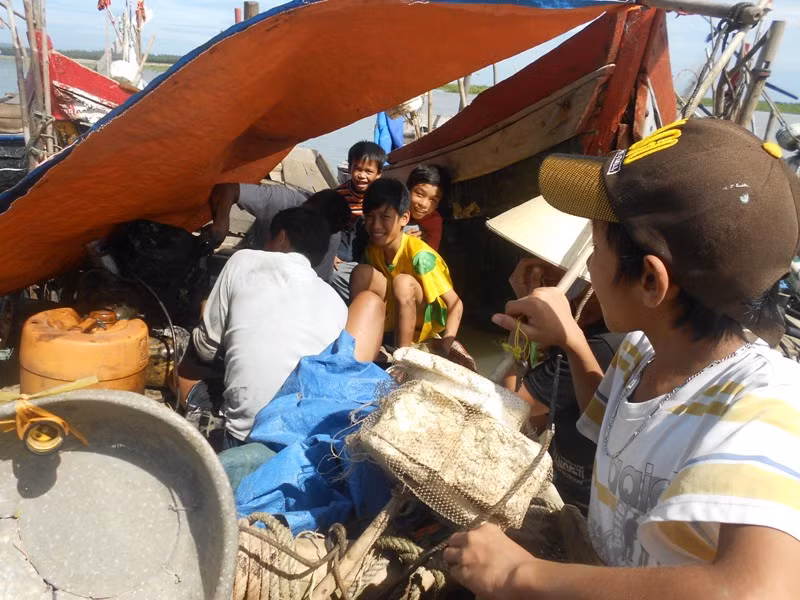 Niềm vui đã trở lại sau những lo toan.