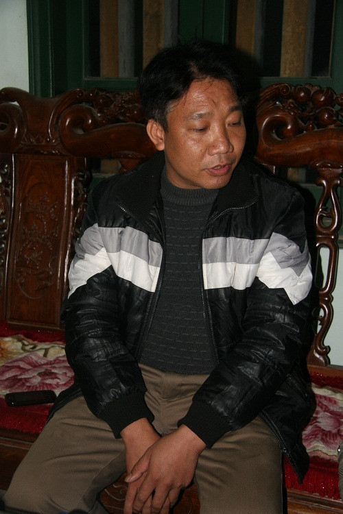 Chủ tịch UBND xã Dị Nậu, ông Nguyễn Hữu Thịnh.