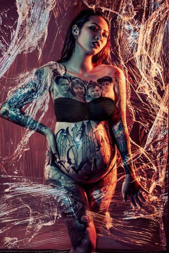 Co gai Vinh Phuc “gay bao” vi xam hinh gia dinh kin nguc gio ra sao?-Hinh-2