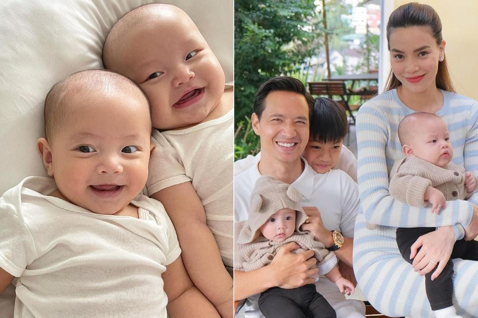 Leon và Lisa là cặp song sinh "long phượng" nhà Hà Hồ và Kim Lý. Trái ngược với một Lisa tủm tỉm, có duyên, Leon theo tiết lộ của Hà Hồ cực kì "hớn".