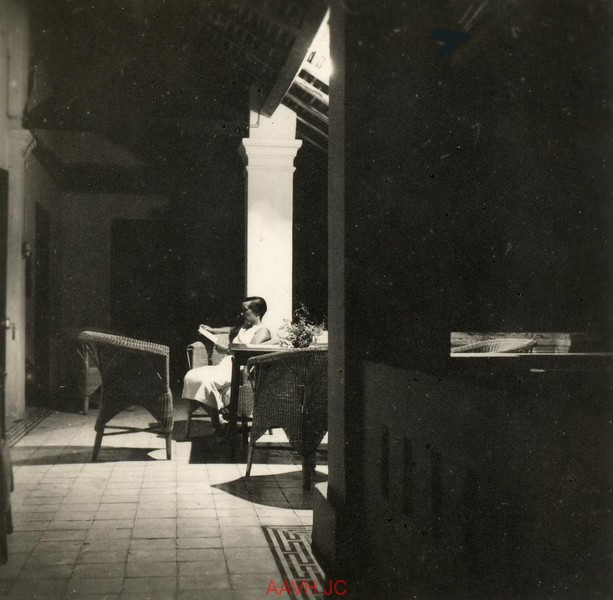 Không gian thư giãn trong biệt thự.