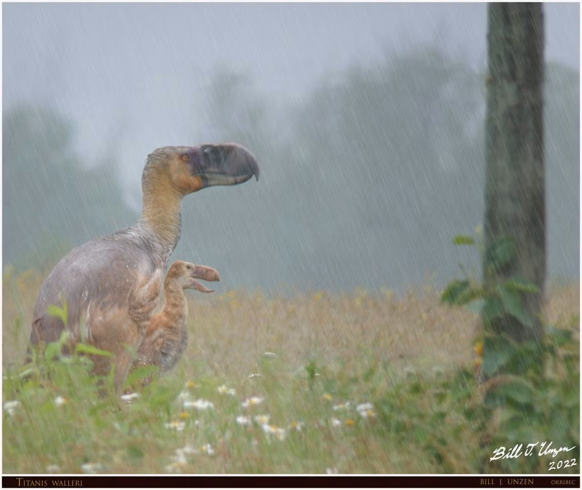 Nguyên nhân dẫn đến sự tuyệt chủng của loài chim khổng lồ này vẫn là điều bí ẩn. Theo các nhà khoa học, sự cạnh tranh gay gắt từ các loài thú ăn thịt thuộc nhóm chó, mèo và gấu có thể đã góp phần đẩy chúng đến chỗ bị diệt vong.