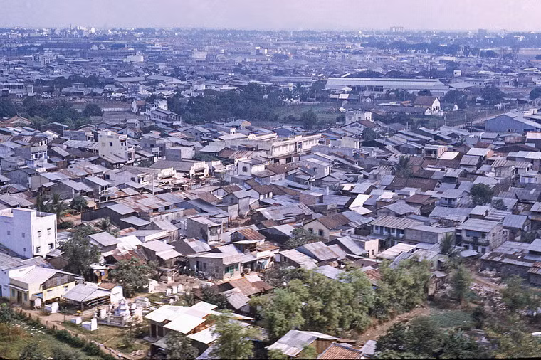 Ngoại ô Sài Gòn.