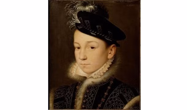 4. Do một chứng bệnh tâm thần, Charles IX của Pháp được mệnh danh là “Vua gắt gỏng” vì không thể kiềm chế những cơn giận dữ đi kèm với hành vi tàn bạo của mình.