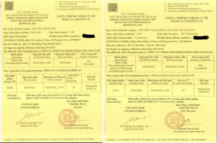 Tái nhiễm COVID-19 sau 4 ngày khỏi bệnh Tai nhiem COVID-19 sau 4 ngay khoi benh