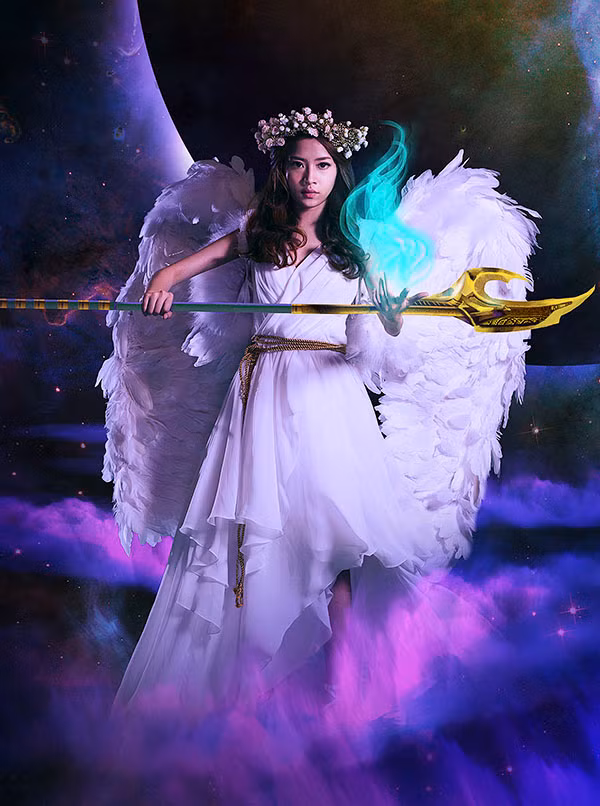 Hình ảnh dịu dàng khá hợp với hotgirl Hà thành này.