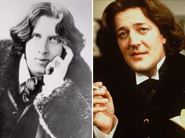 Nhà văn đồng tính Oscar Wilde đã được ngôi sao truyền hình Anh Stephen Fry tái hiện xuất sắc trong “Wilde” (1997).