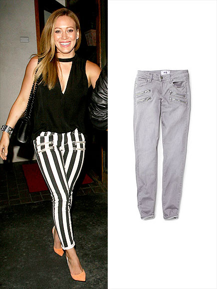 Denim có khóa kéo hai bên: Một chiếc quần denim với chi tiết khóa kéo hai bên sẽ giúp bạn trở nên nổi bật, đặc biệt khi kết hợp cùng áo cổ chữ V khoe bờ ngực gợi cảm.