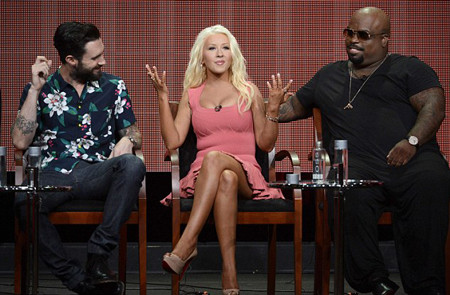 Giờ đây, Christina lại gây sốc khi xuất hiện tại buổi họp báo với một vóc dáng thon thả không thua gì thời thiếu nữ.