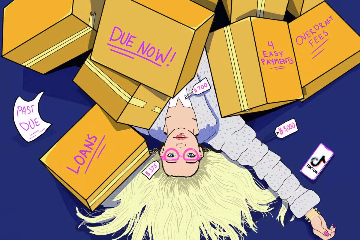 Gen Z My no nan vi nghe theo loi khuyen mua sam tren TikTok