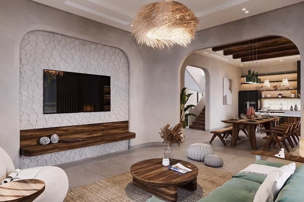 Villa uon luon nhu song bien, o cua tao hieu ung anh sang-Hinh-3