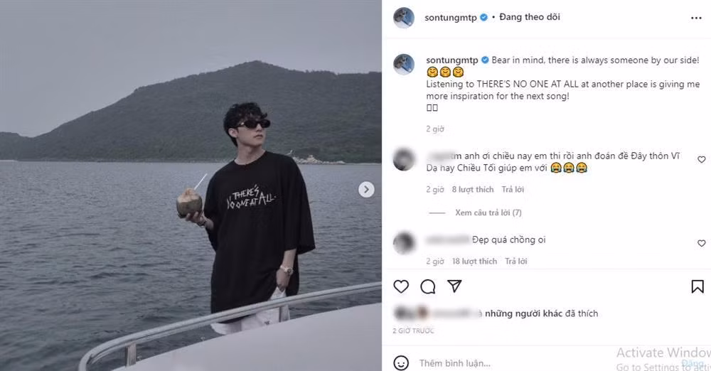 Son Tung gap han: Het ao chui bay den gay o nhiem moi truong