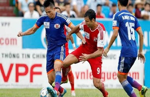 Trận đấu giữa Than Quảng Ninh và Đồng Nai có đến 8 bàn thắng.