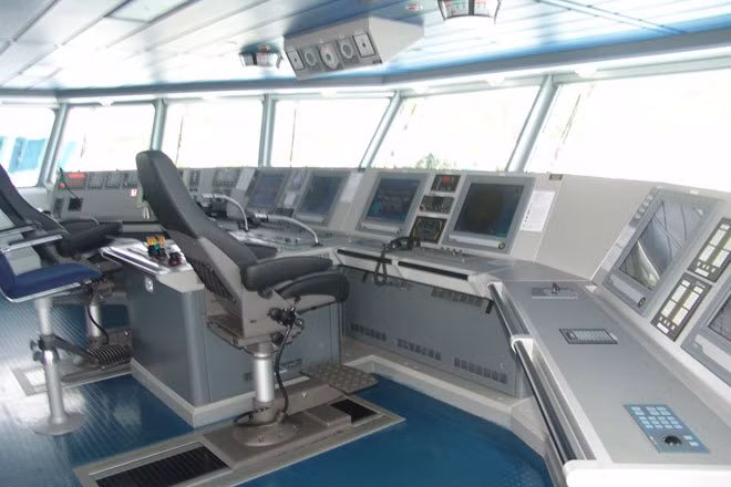 Phòng điều khiển.