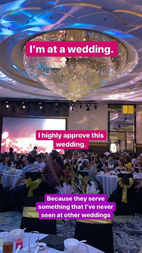 Mon com ga binh dan trong co cuoi sang chanh gay bao mang xa hoi