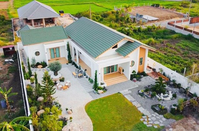 Ngoi nha o Thai Lan duoc dan mang share dien dao: Goc nao cung chill