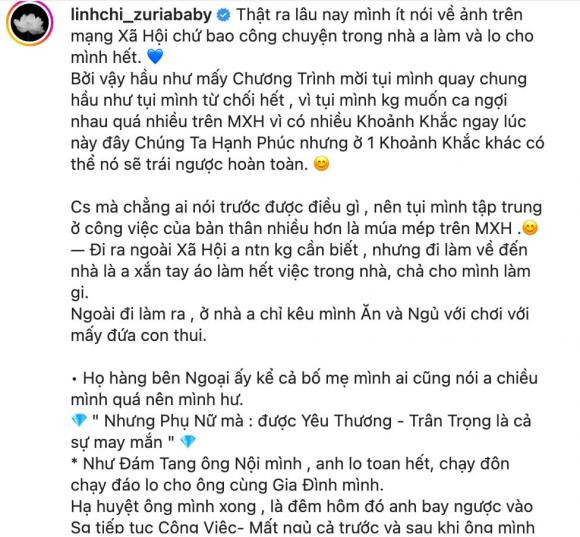 Linh Chi tiết lộ Lâm Vinh Hải rất cưng chiều vợ Linh Chi tiet lo Lam Vinh Hai rat cung chieu vo