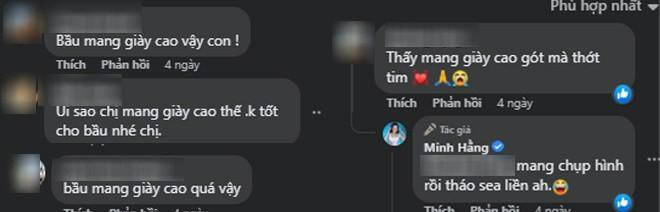 Bau 6 thang, Minh Hang chia se hinh anh di nghi duong sang chanh-Hinh-11