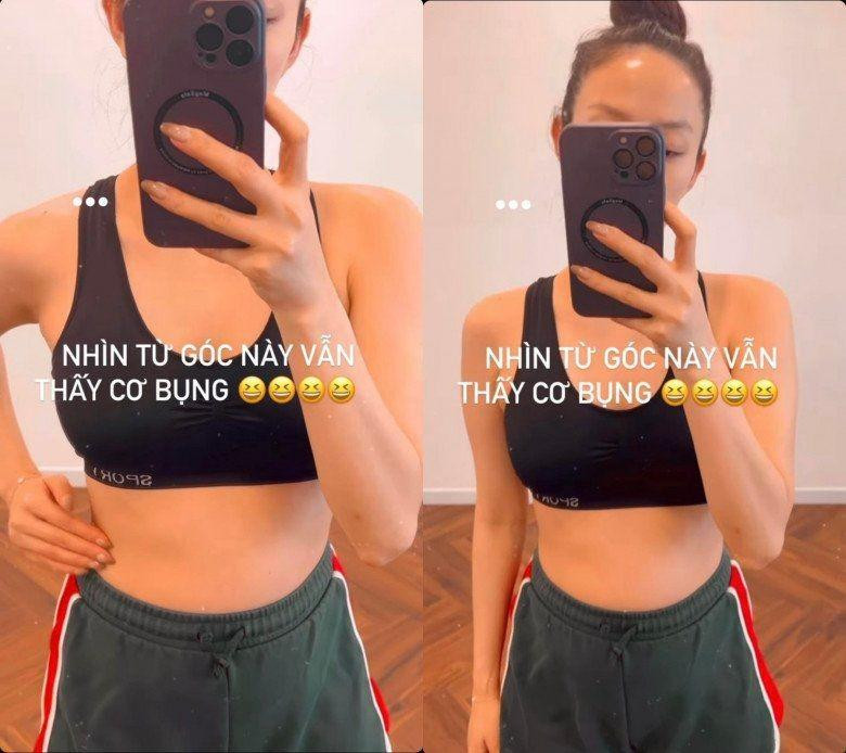 Bau 6 thang, Minh Hang chia se hinh anh di nghi duong sang chanh-Hinh-4