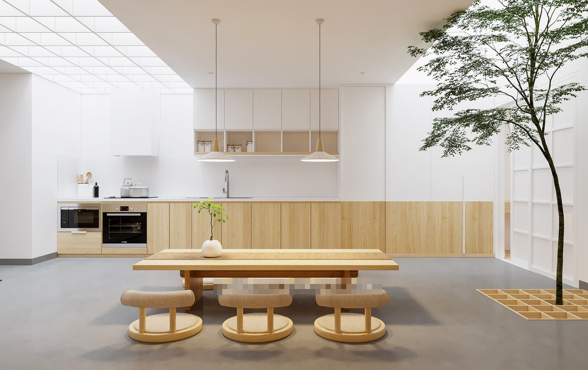 Ngôi nhà kiểu Nhật ngập tràn không gian xanh cực chill - Hình 6 Ngoi nha kieu Nhat ngap tran khong gian xanh cuc chill-Hinh-6