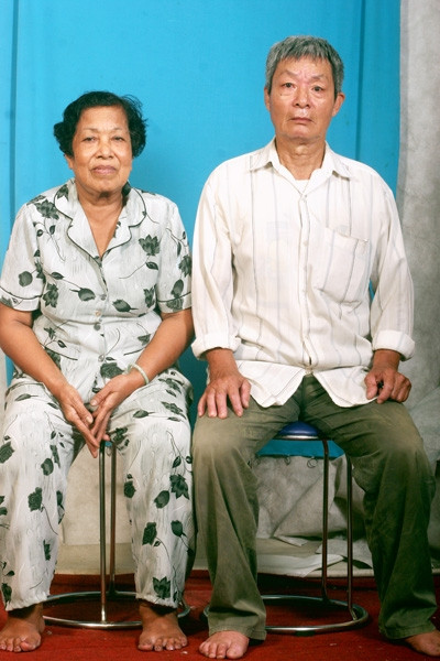 Cám cảnh hai vợ chồng già ung thư gan gượng nuôi con gái ung thư.