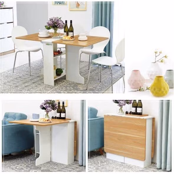 Mau ban an thong minh sieu gon cho can ho nho nhin muon “chay ngay di mua“-Hinh-5