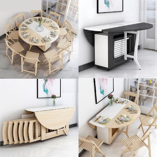 Mau ban an thong minh sieu gon cho can ho nho nhin muon “chay ngay di mua“-Hinh-2