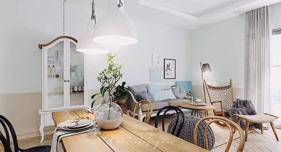 Căn hộ pha trộn Scandinavian và Vintage đầy ngẫu hứng ở Đà Nẵng ảnh 5 Căn hộ pha trộn Scandinavian và Vintage đầy ngẫu hứng ở Đà Nẵng ảnh 5