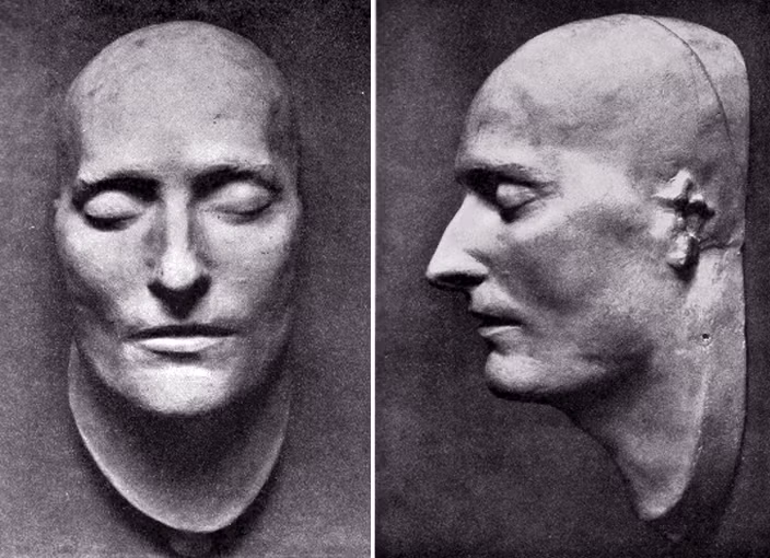 NAPOLÉON BONAPARTE (1769-1821, những lời cuối của vị anh hùng này “Nước Pháp, quân đội, chỉ huy quân đội, Joséphine”. Như vậy, ngoài chủ nghĩa dân tộc và sự nghiệp quân sự ra, ông không quên sự nghiệp ái tình cho tới lúc chết trên đảo St. Hélena ở tuổi 51.