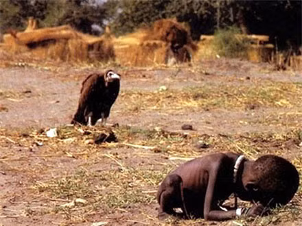 Bức ảnh đoạt giải Pulitzer của Kevin Carter.