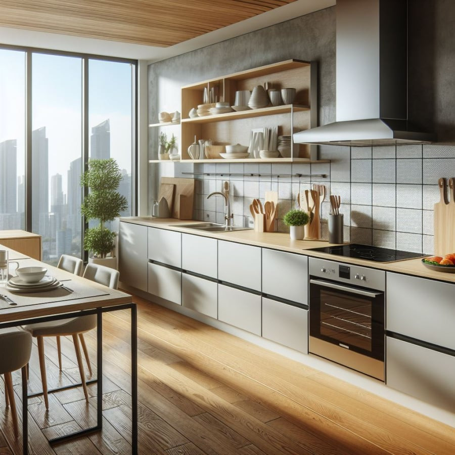 Kị bếp đặt ngay trung tâm nhà: Trong phong thủy, khu vực được coi là trái tim của ngôi nhà được gọi là trung cung, nơi cần có nguồn năng lượng ổn định. Việc đặt bếp tại trung cung có thể làm rối loạn luồng khí, bên cạnh đó, mùi từ việc nấu nướng cũng có thể lan tỏa ra mọi nơi trong nhà. Giải pháp khuyên dùng là di chuyển bếp ra khỏi trung cung đến một vị trí thích hợp hơn.