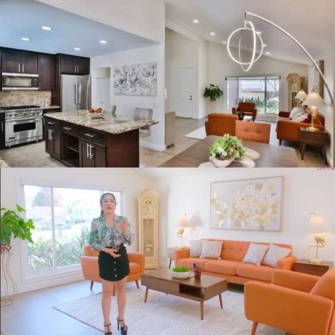 Thuy Nga khoe can nha thu 3 tai My: Cuc lam, vat va vo cung-Hinh-4