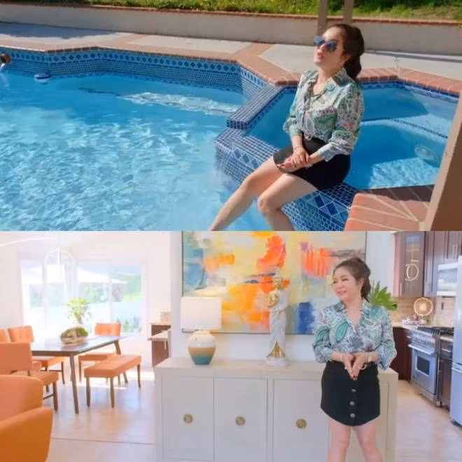 Thuy Nga khoe can nha thu 3 tai My: Cuc lam, vat va vo cung-Hinh-7