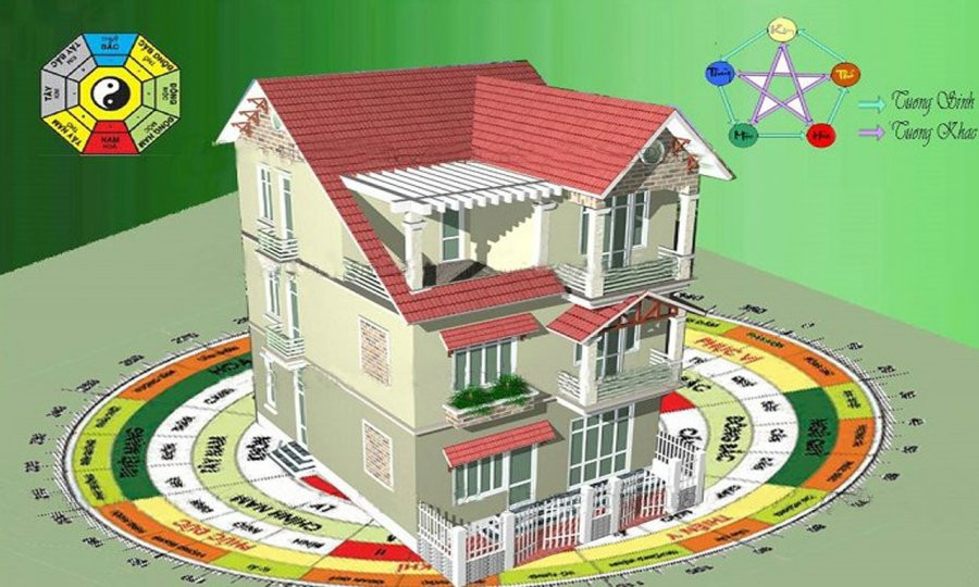 4 kieu nha xau ve phong thuy, cang o cang mat loc