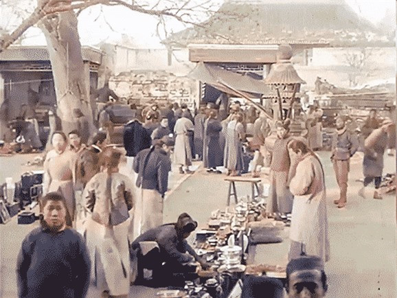 Dùng AI phục dựng cuộc sống dân Bắc Kinh thời nhà Thanh ảnh 1