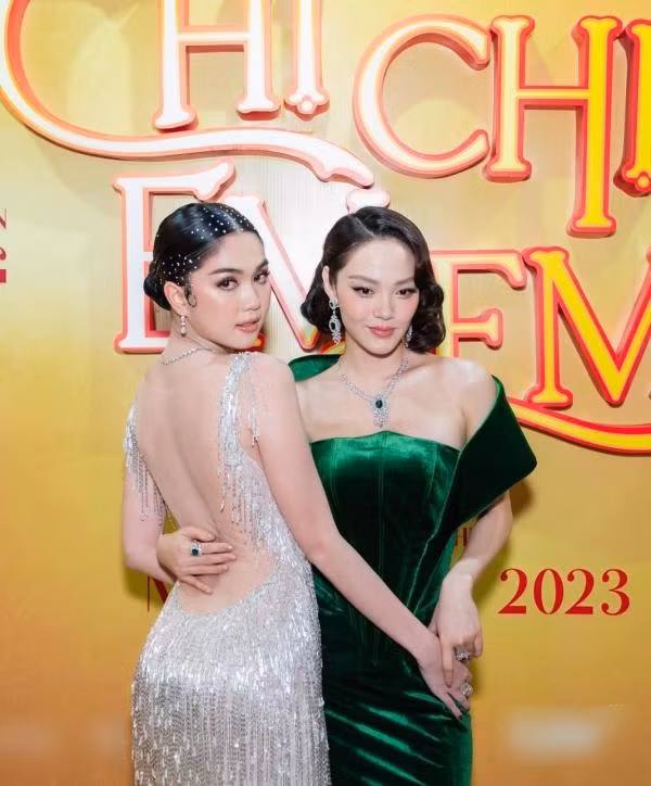 Ngoc Trinh dung 1 minh khong ai bang, chup cung hoa hau la lep ve-Hinh-3