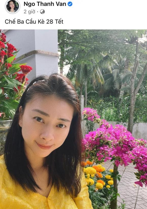 Huy Tran theo Ngo Thanh Van ve que an Tet, khoe nhan sac rang ngoi-Hinh-5