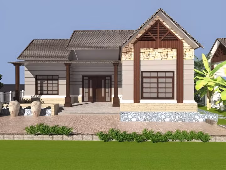 Nhung mau nha cap 4 co 3 phong ngu 1 phong tho truyen thong-Hinh-7