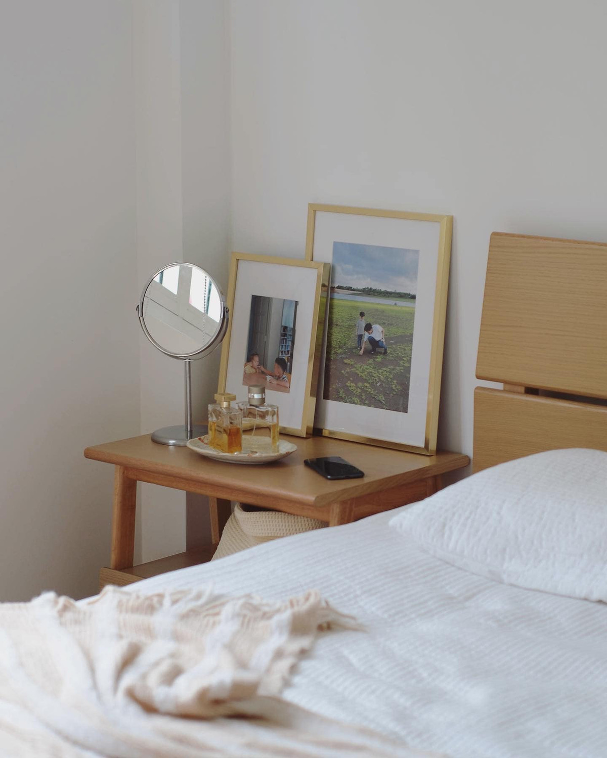 Phòng ngủ master và phòng thay đồ riêng biệt.