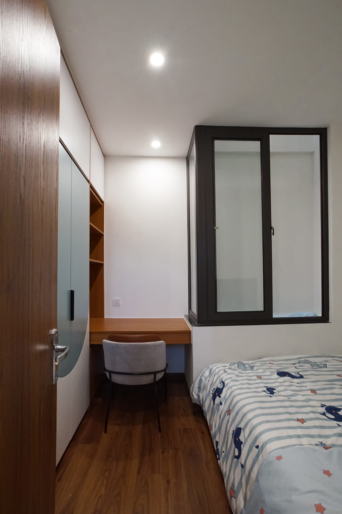 Ngoi nha 33m2 o Ha Noi du be ca Koi, tieu canh-Hinh-16