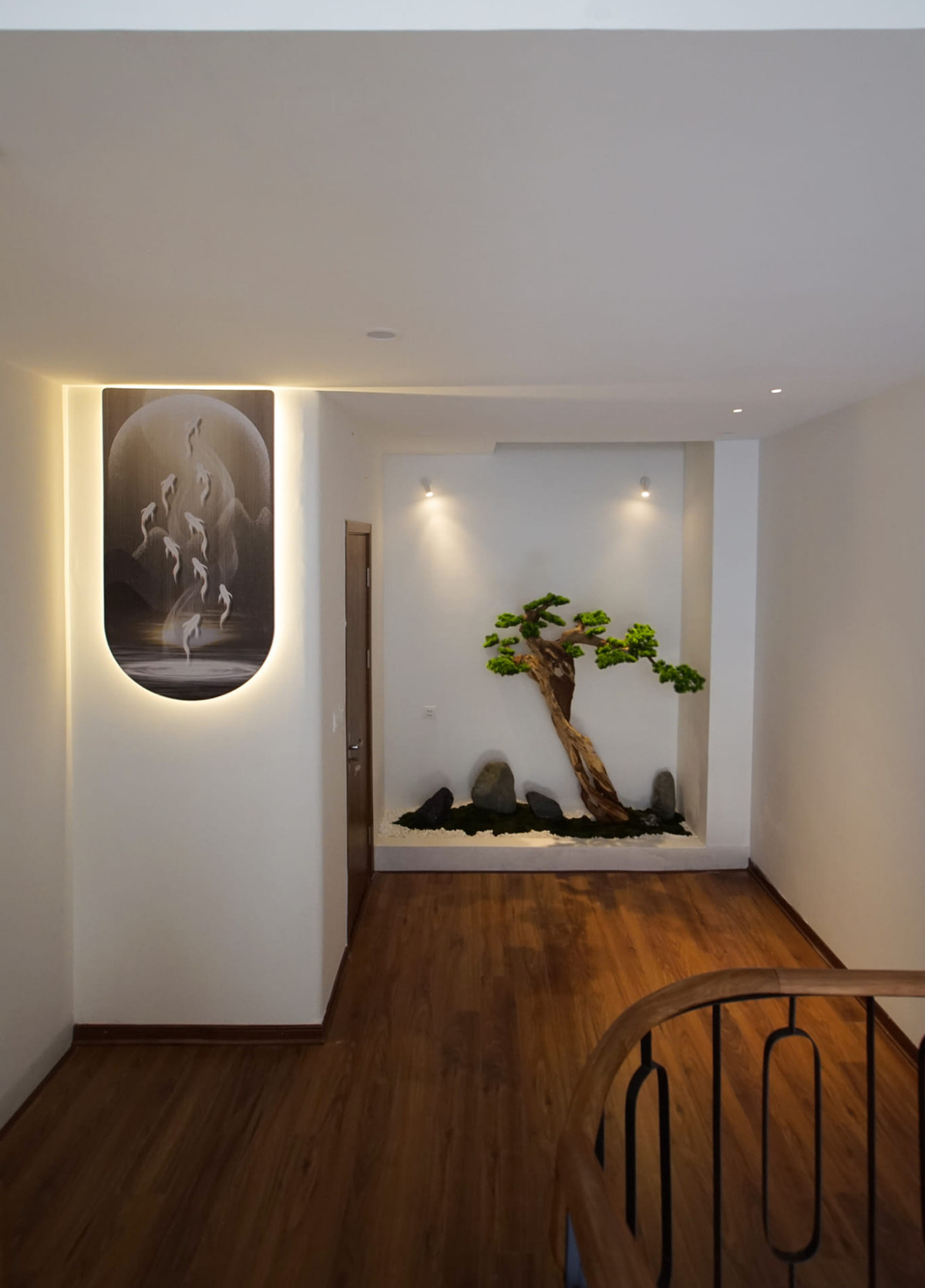 Ngôi nhà 33m2 ở Hà Nội đủ bể cá Koi, tiểu cảnh ảnh 10