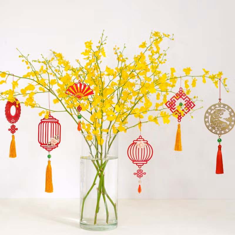 Meo decor nha dip Tet nghenh don tai loc, sinh khi