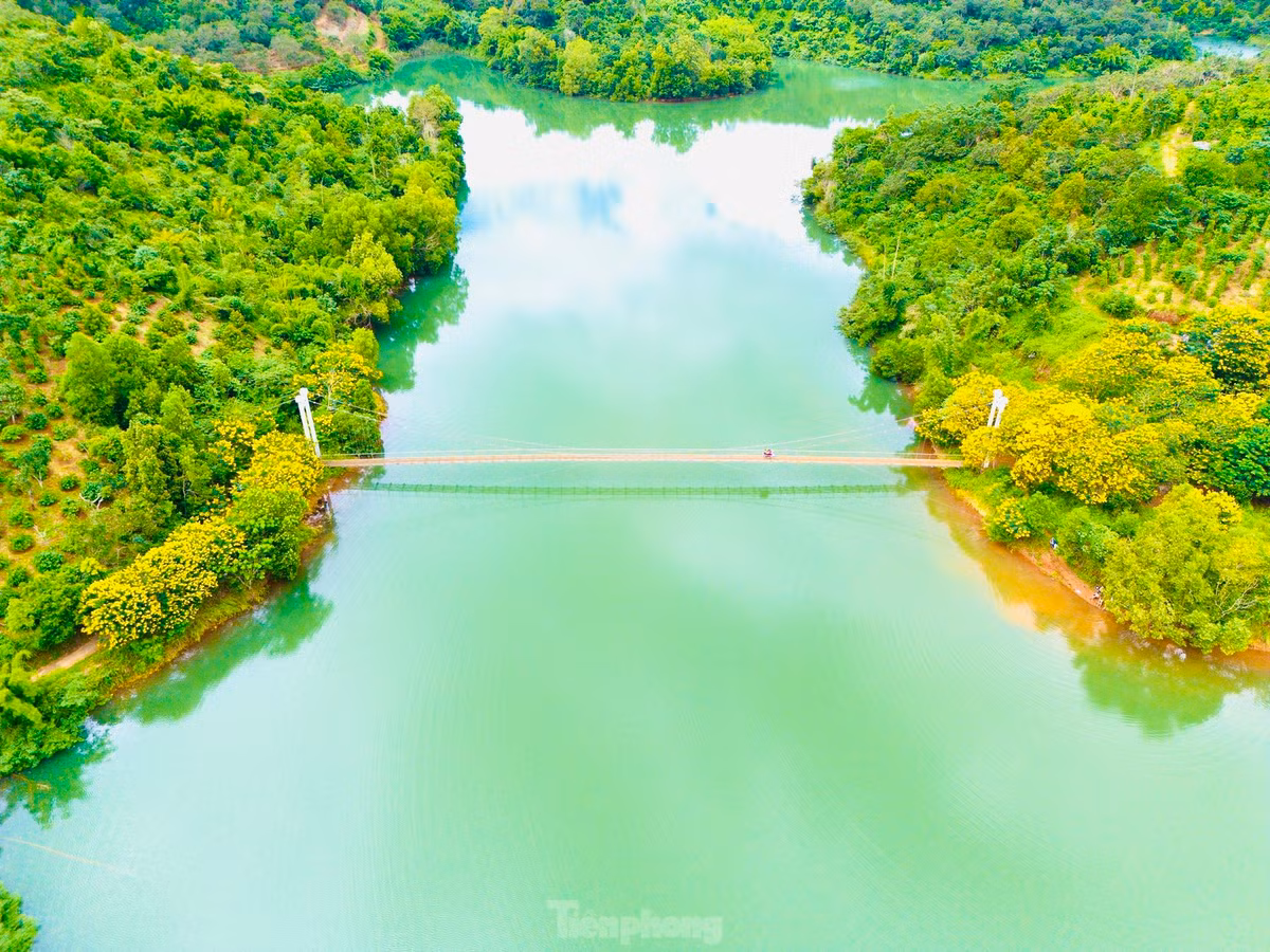 Phuong vang phu sac, cau treo o Dak Nong dep nhu tranh