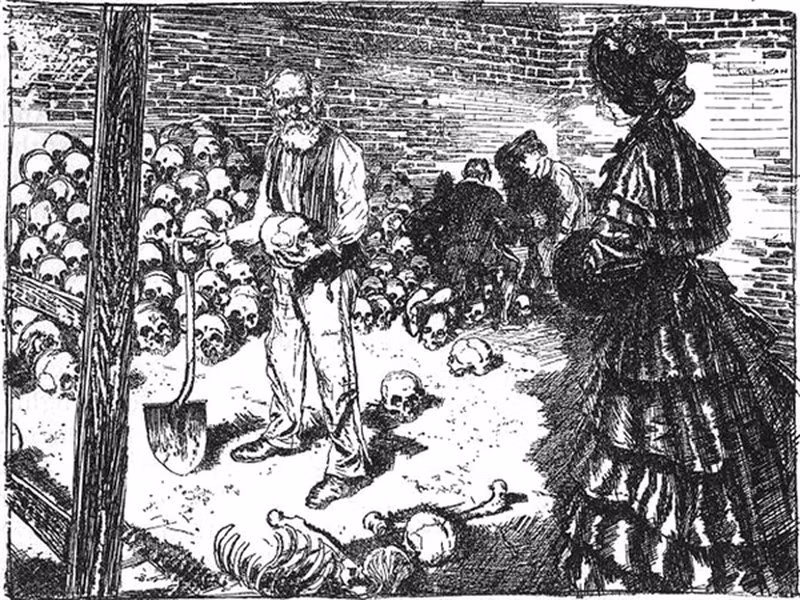  Vào thế kỷ 17, giới đại gia từng ăn thịt đồng loại của mình. Bởi họ cho rằng việc ăn thịt đồng loại có thể chữa được bách bệnh. Không rõ số lượng người bị làm hại là bao nhiêu, nhưng rõ ràng việc làm này hoàn toàn vô nghĩa.