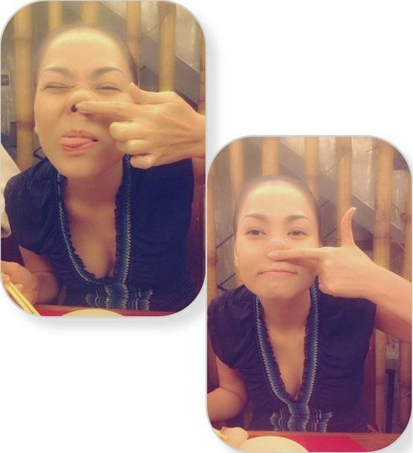 hu Minh khi đó đã có động thái tự minh oan bằng những hình ảnh vặn vẹo mũi đủ kiểu kèm chú thích: "Mũi sửa công nghệ cao... có thể làm đủ trò mà không sợ hư tổn, hàng sau 21 năm vẫn xài tốt...".