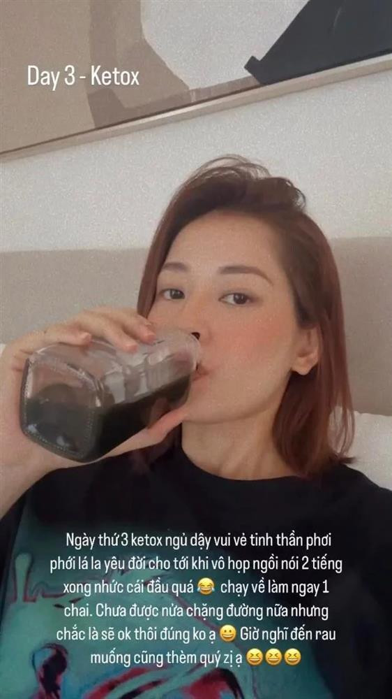 Chi Pu uong nuoc tru bua, tiec 1 diem khong sua duoc tren co the-Hinh-4